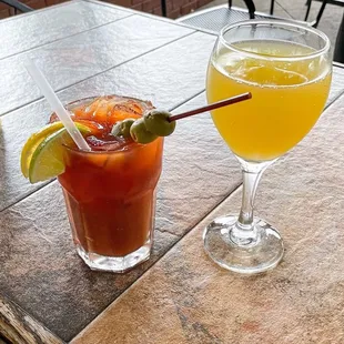 Bloody Mary &amp; Mimosa @restaurant_aholic