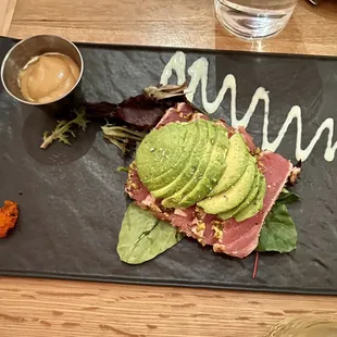 Seared tuna