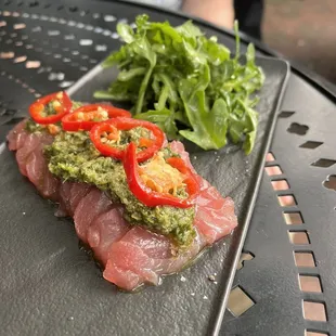 Tuna carpaccio