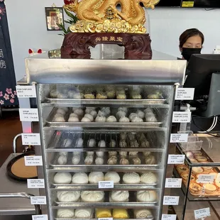 Hot dim sum dumplings!  Pork Siu Mai AND Chicken Siu Mai???!!!  What????!!