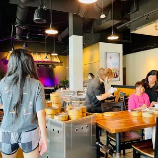 crepes, interior