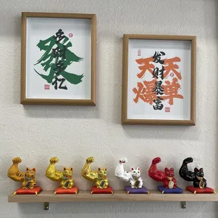 Lucky cat on steroids collection!