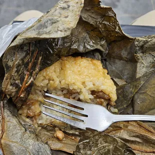 Sticky rice chicken