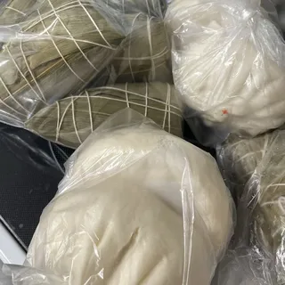 11. Chinese Tamale with Green Bean and Pork with Egg