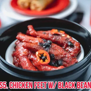Steamed Chicken Feet w/ Black Bean