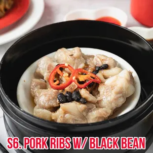Steamed Pork Ribs w/ Black Bean