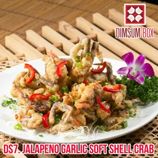 DS7. Jalapeno Garlic Soft Shell Crab