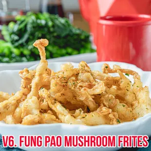 Fung Pao Mushroom Fries