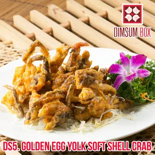 DS5. Golden Egg Yolk Soft Shell Crab