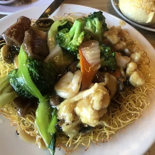 Hk Style Pan Fried Noodles