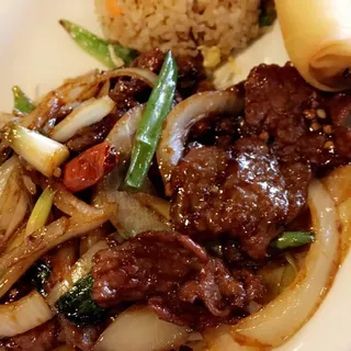 Mongolian Beef Lunch