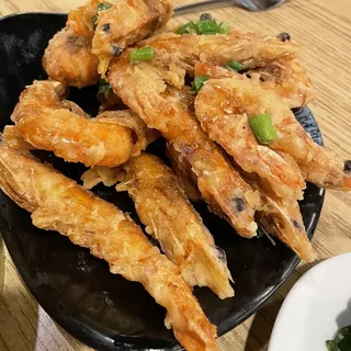 Salt and Pepper Fried Shrimp