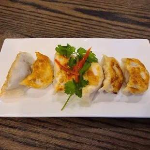 7. Pan Fried Pork Dumplings