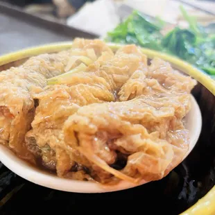 Bean Curd Roll with Oyster Sauce