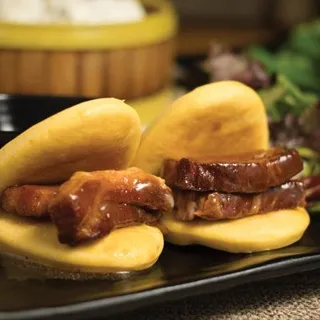26. Smoke Pork Belly Bao Sliders