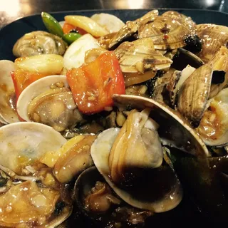 Clams With Black Bean Sauce