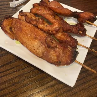 Chicken skewers