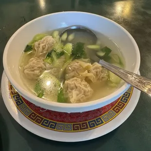 Wonton Soup-Hong Kong Style