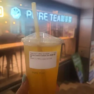 Honey Lemon Tea