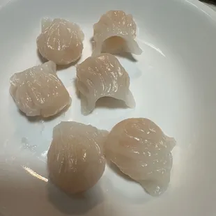 Done steaming for 10 minutes - Har Gow just like the restaurant