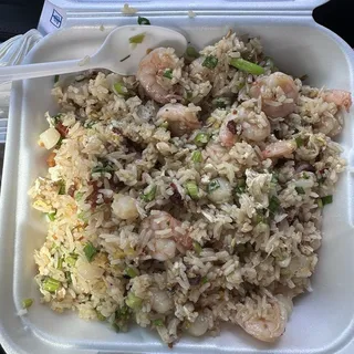 Seafood Fried Rice With Spicy Xo Sauce