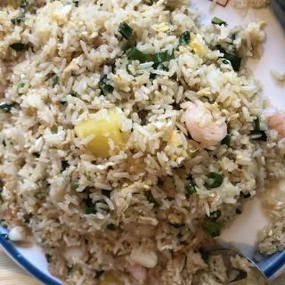 Seafood Pineapple Fried Rice