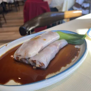 Bbq Pork Rice Rolls (L)