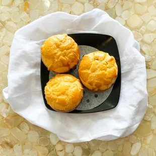 Baked Purple Yam Buns