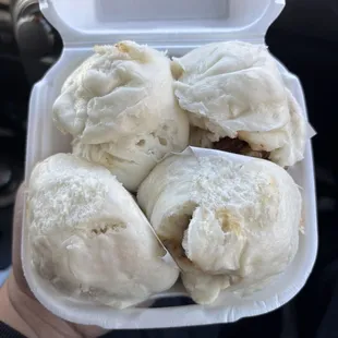 Steamed pork buns