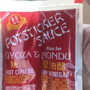 $0.25 per packet no matter what your order is.