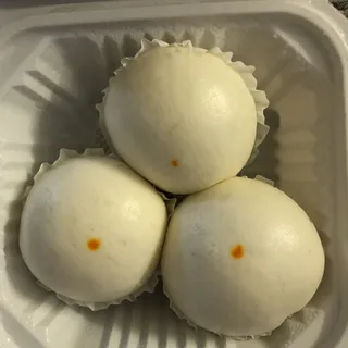 11. Steamed Egg Yolk Custard Buns/