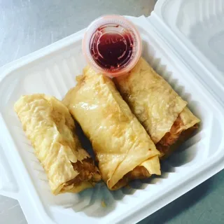 18. Crispy Fried Tofu Skin Wraps with Shrimp/