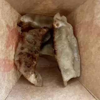 Fried Chicken Pot Stickers/