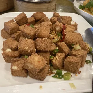 Marinated Crispy Fried Tofu