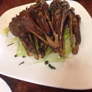 Pan Fried Duck chin in maggi sauce