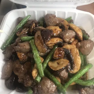 Teriyaki Sauce Beef w/Japanese tofu