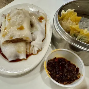 Steamed Flat Rice Noodles