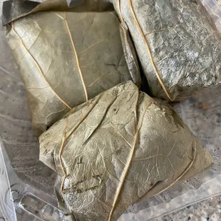 3 Piece Sticky Rice Wrapped Lotus Leaf