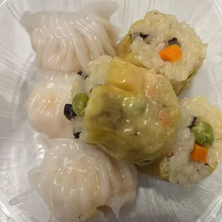 3 Pieces Vegetarian Sticky Rice Siu Mai