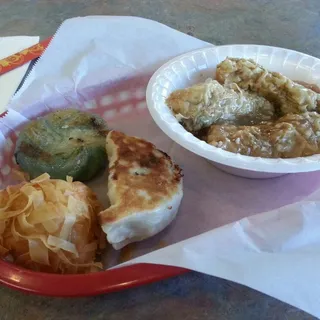 Bean Curd Rolls with Oyster Sauce