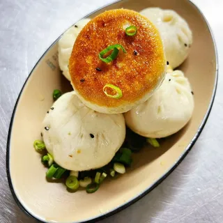 Pan Fried Mini Pork Bun