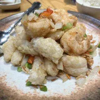 Seafood Delight with Salt & Pepper