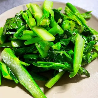 Chinese Broccoli with Fresh Garlic