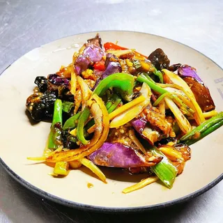 Eggplant with Garlic Sauce
