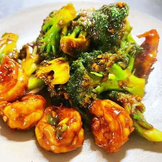 Shrimp with Broccoli