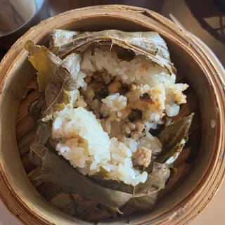 Sticky Rice in Lotus Leaf