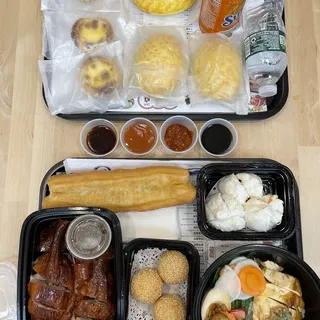 Soy Sauce Chicken Over Rice