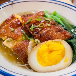 Soy Sauce Chicken Noodle Soup