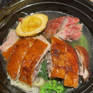 Noodle Soup with Two Toppings