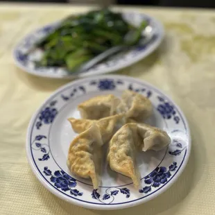 Pork and chive dumpling